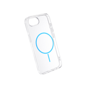 Maska za Apple iPhone 16e — TPU Clear Color Magsafe, svetlo plava