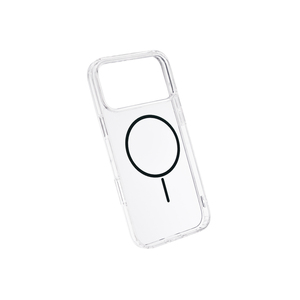 Maska za Apple iPhone 17 Pro Max — TPU Clear Color Magsafe, crna