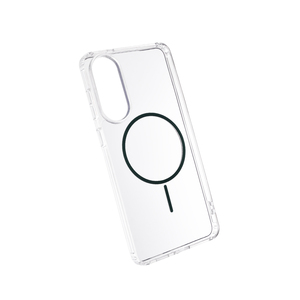 Maska za Samsung Galaxy S25 Edge — TPU Clear Color Magsafe, crna