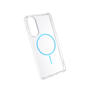 Maska za Samsung Galaxy S25 Edge — TPU Clear Color Magsafe, svetlo plava