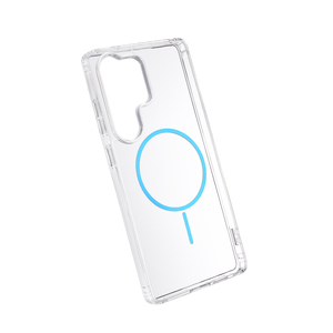 Maska za Samsung Galaxy S25 Ultra — TPU Clear Color Magsafe, svetlo plava