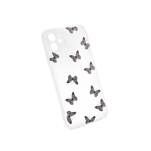 Maska za Apple iPhone 11 — TPU Clear Print
