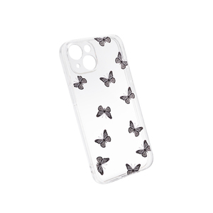 Maska za Apple iPhone 14 — TPU Clear Print
