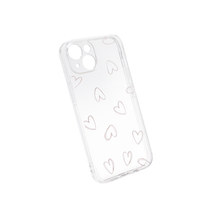 Maska za Apple iPhone 14 — TPU Clear Print