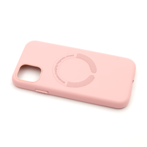 Maska za Apple iPhone 11 — TPU Color Skin Magsafe, roza