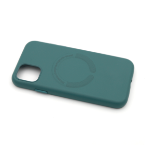 Maska za Apple iPhone 11 — TPU Color Skin Magsafe, zelena