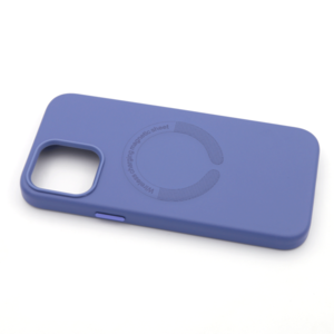 Maska za Apple iPhone 12 Pro Max — TPU Color Skin Magsafe, ljubicasta