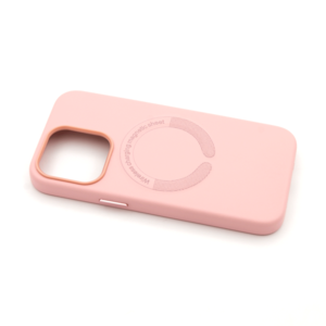 Maska za Apple iPhone 13 Pro — TPU Color Skin Magsafe, roza