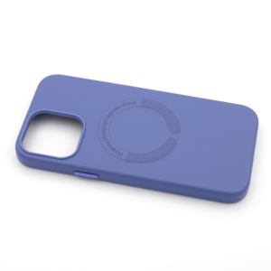 Maska za Apple iPhone 13 Pro Max — TPU Color Skin Magsafe, ljubicasta