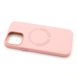 Maska za Apple iPhone 13 Pro Max — TPU Color Skin Magsafe, roza