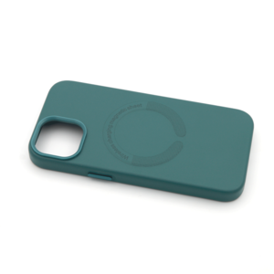 Maska za Apple iPhone 14 — TPU Color Skin Magsafe, zelena