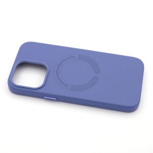 Maska za Apple iPhone 14 Pro Max — TPU Color Skin Magsafe, ljubicasta