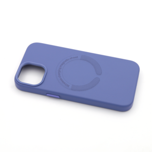 Maska za Apple iPhone 15 Plus — TPU Color Skin Magsafe, ljubicasta