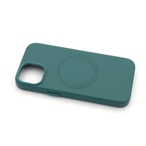 Maska za Apple iPhone 15 Plus — TPU Color Skin Magsafe, zelena
