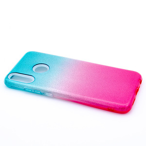Maska za Honor — TPU Double Shine 8X green/pink
