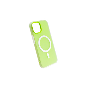 Maska za Apple iPhone 14 — TPU Jelly Magsafe, green