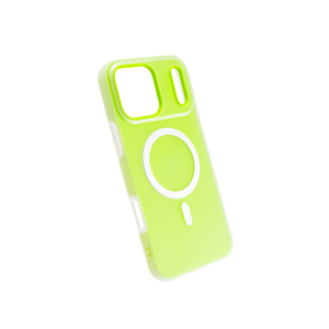 Maska za Apple iPhone 17 Pro Max — TPU Jelly Magsafe, green