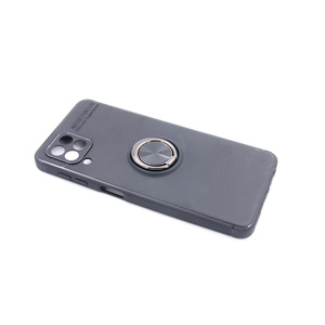 Maska za Samsung Galaxy A22 4G — TPU Magnet Ring, black