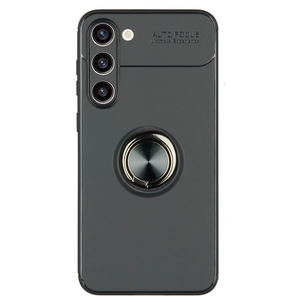 Maska za Samsung Galaxy S23 Plus — TPU Magnet Ring, black