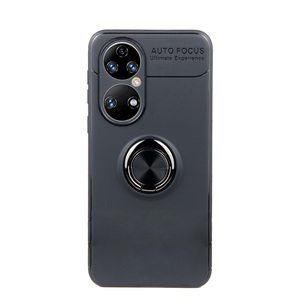 Maska za Huawei P50 — TPU Magnet Ring, black
