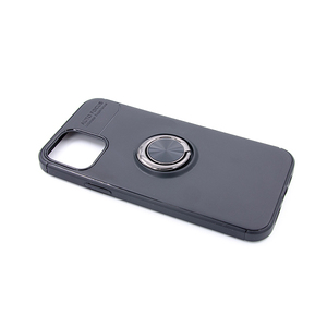 Maska za Apple iPhone 12 Pro — TPU Magnet Ring, black