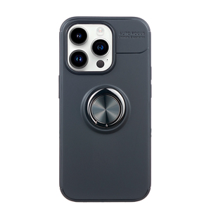 Maska za Apple iPhone 14 Pro — TPU Magnet Ring, black