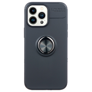 Maska za Apple iPhone 14 Pro Max — TPU Magnet Ring, black