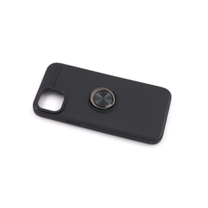 Maska za Apple iPhone 15 Plus — TPU Magnet Ring, black