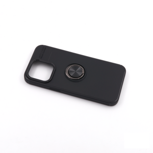 Maska za Apple iPhone 15 Pro Max — TPU Magnet Ring, black