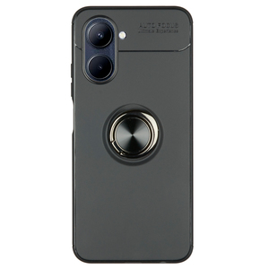 Maska za Realme C33 — TPU Magnet Ring, black