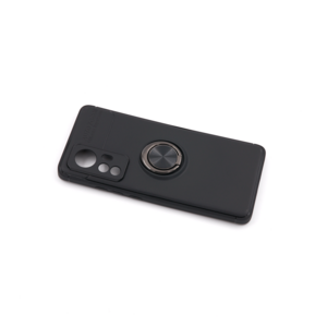 Maska za Xiaomi Redmi 12 — TPU Magnet Ring, black