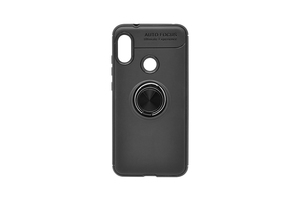 Maska za Xiaomi Redmi 6 Pro — TPU Magnet Ring, black