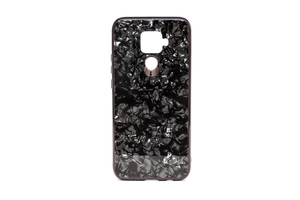 Maska za Huawei Mate 30 Lite — TPU Marble, crna