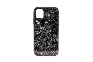 Maska za Apple iPhone 11 — TPU Marble, crna