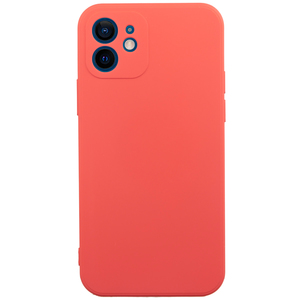 Maska za Apple iPhone 12 — TPU Matte, crvena