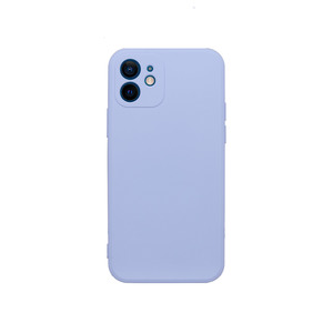 Maska za Apple iPhone 12 — TPU Matte, ljubicasta