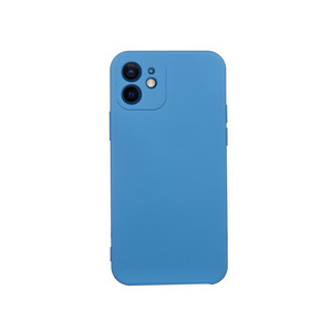 Maska za Apple iPhone 12 — TPU Matte, plava