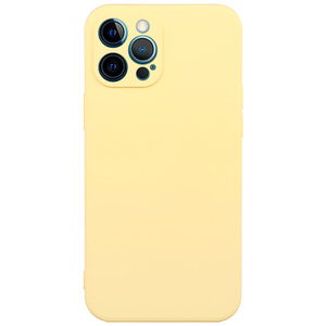 Maska za Apple iPhone 12 Pro — TPU Matte, zuta