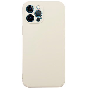 Maska za Apple iPhone 12 Pro Max — TPU Matte, bela