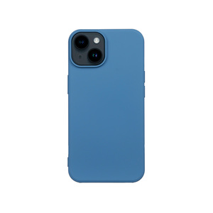 Maska za Apple iPhone 14 — TPU Matte, plava
