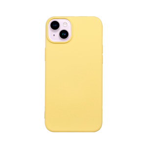 Maska za Apple iPhone 14 Plus — TPU Matte, zuta