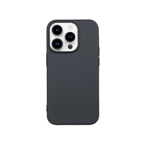 Maska za Apple iPhone 14 Pro — TPU Matte, crna