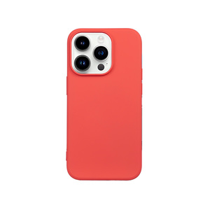 Maska za Apple iPhone 14 Pro — TPU Matte, crvena