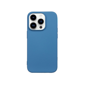 Maska za Apple iPhone 14 Pro — TPU Matte, plava