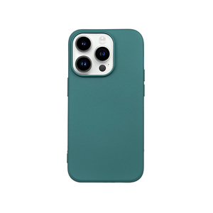 Maska za Apple iPhone 14 Pro — TPU Matte, zelena