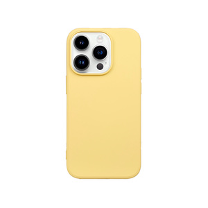 Maska za Apple iPhone 14 Pro — TPU Matte, zuta