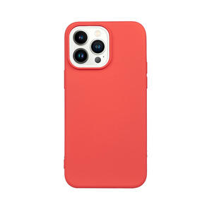 Maska za Apple iPhone 14 Pro Max — TPU Matte, crvena