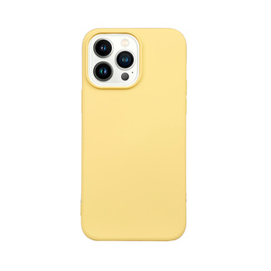 Maska za Apple iPhone 14 Pro Max — TPU Matte, zuta