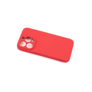 Maska za Apple iPhone 15 Pro — TPU Matte, crvena