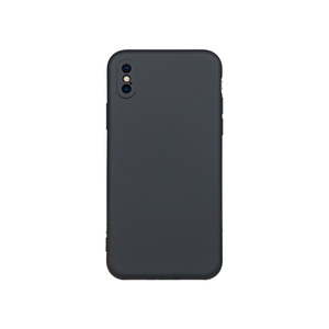 Maska za Apple iPhone XS — TPU Matte, crna